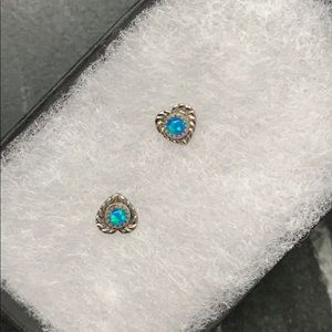 Heart Stud Earrings